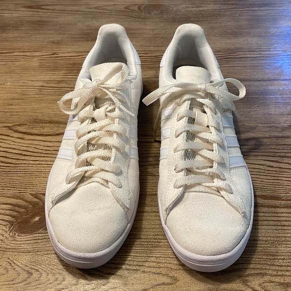 ADIDAS CAMPUS ADV MENS SIZE 11 CREAM/WHITE - Picture 3 of 9